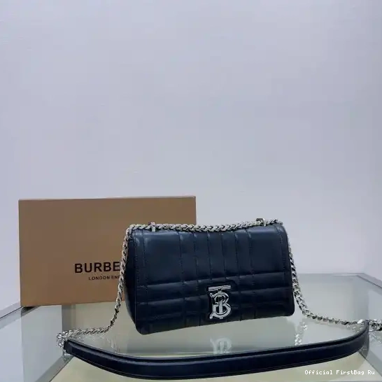 Official First Bag Ru small Lola BURBERRY Bag-23*6*13CM 0527